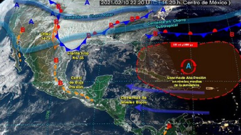 Clima hoy México 11 de febrero: lluvias y bajas temperaturas