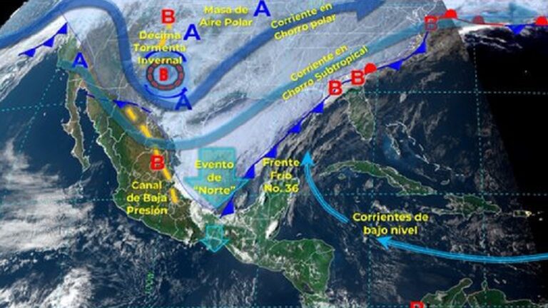 Clima hoy México 19 de febrero: lluvias fuertes en el sureste del país