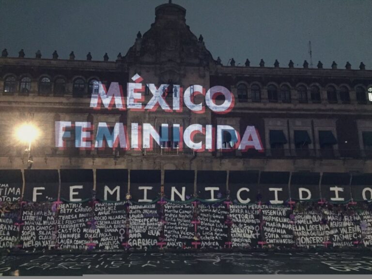 Entre protestas virtuales, Olga Sánchez reconoce deuda histórica con las mujeres