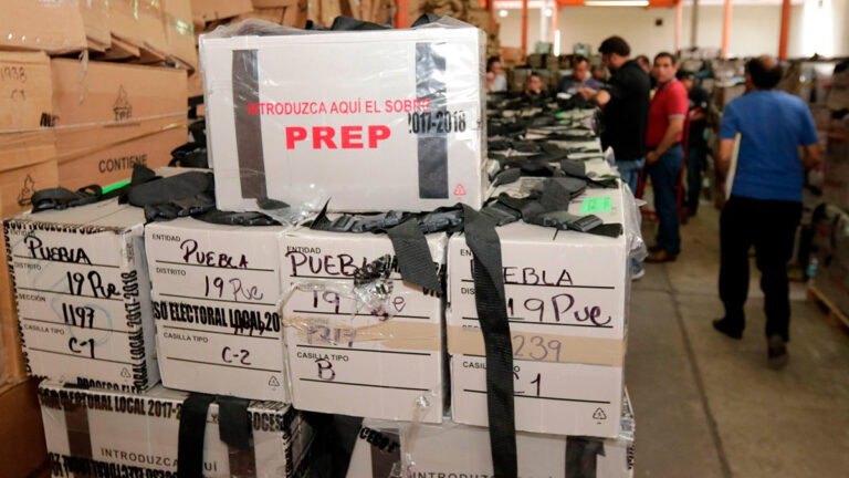 INE anuncia que se han entregado cerca de 97% de los paquetes electorales