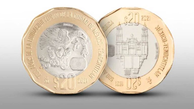 ¡Revisa tu morralla! Esta moneda de 20 pesos se vende hasta en 35 mil