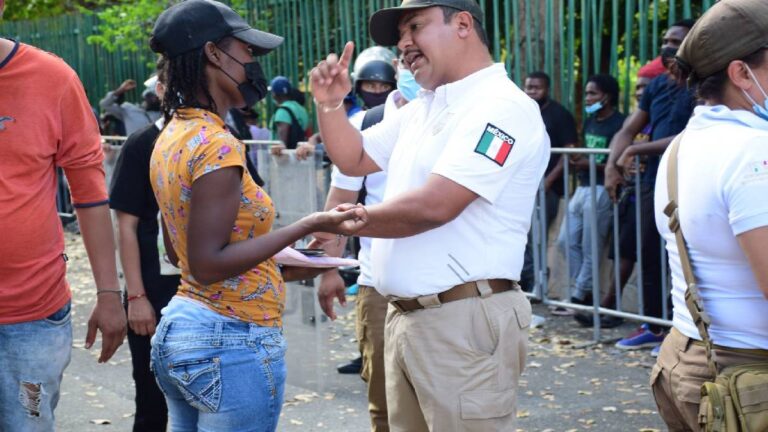 El INM entregó 17 visas humanitarias a migrantes dados de alta en hospitales de Chiapas