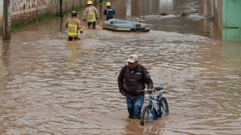 Casas afectadas y crecida de ríos, el resultado de intensas lluvias en San Cristóbal de las Casas