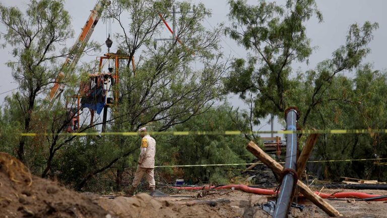 Para rescate de mineros en Coahuila, empresa de EU se suma hoy; hay contacto con expertos alemanes