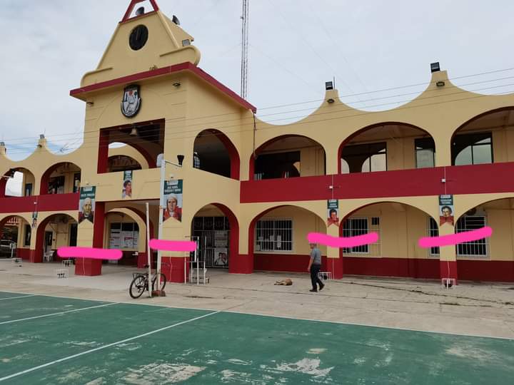 El ayuntamiento de Las Choapas muestra la austeridad que se vive.