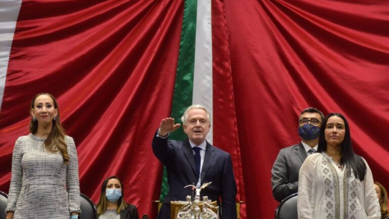 Eligen a Santiago Creel como presidente de la Mesa Directiva de la Cámara de Diputados