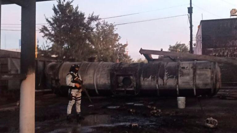 “No oí que viniera el tren”, dice chofer de pipa sobre accidente en Aguascalientes