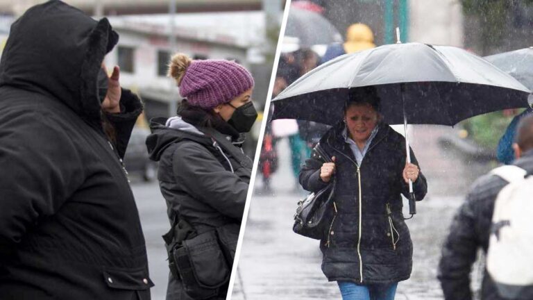 Abrígate: Se pronostican lluvias intensas y ambiente frío en algunos estados del país