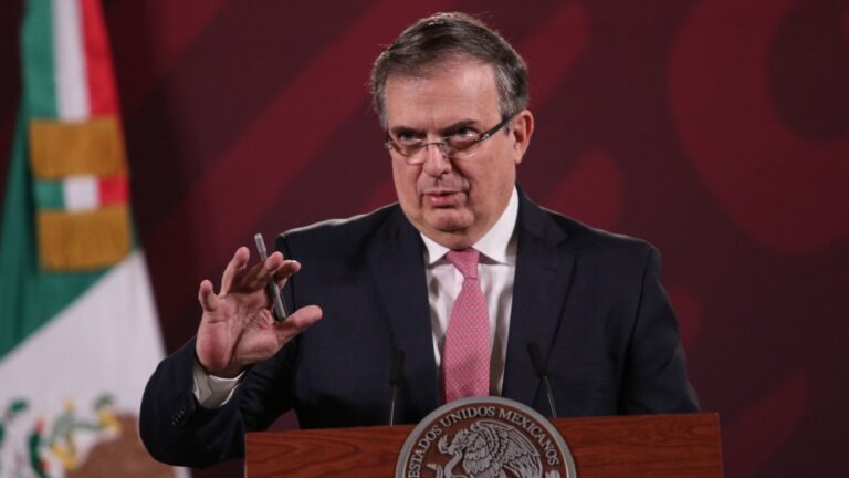 Marcelo Ebrard responde a Mike Pompeo sobre acuerdo “Quédate en México”