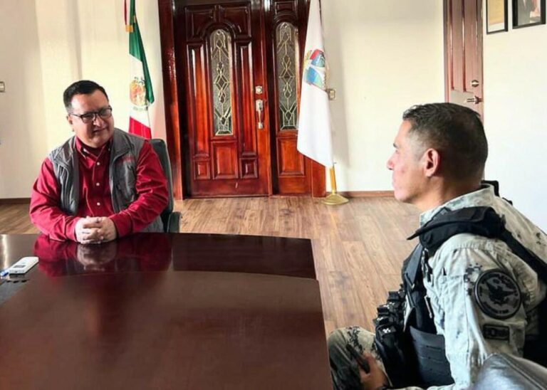 Guardia Nacional garantía de Seguridad Publica en Agua Dulce.